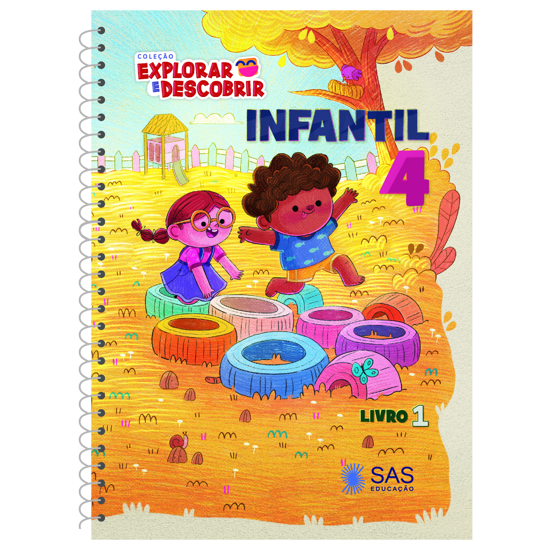 Imagem de Infantil IV ( 1º Periodo) - Kit SAS 2026.01 (2° envio)